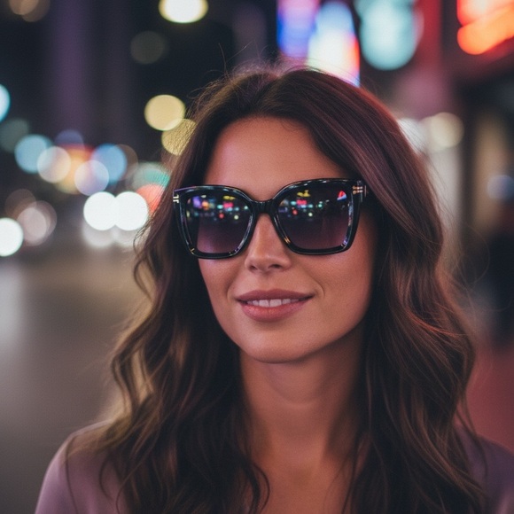 Marc Jacobs Butterfly Sunglasses Black and Gold - Picture 2 of 12